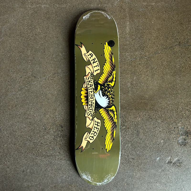 Custom Skateboard Deck with Extra-Thick Construction for Strength-ANTIHERO CLASSIC EAGLE 8.06" DECK