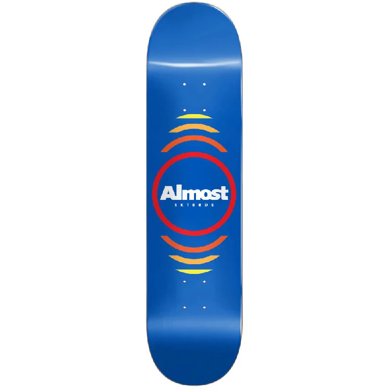 Custom Skateboard Deck for Increased Durability and Strength-Almost Reflex HYB Blue 8.0 - Skateboard Deck