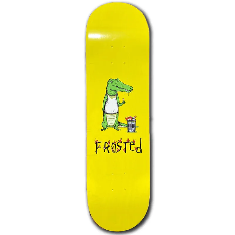 Custom Skateboard Deck for Flawless Rail Grinds-Frosted Hobo Gator 8.5 - Skateboard Deck