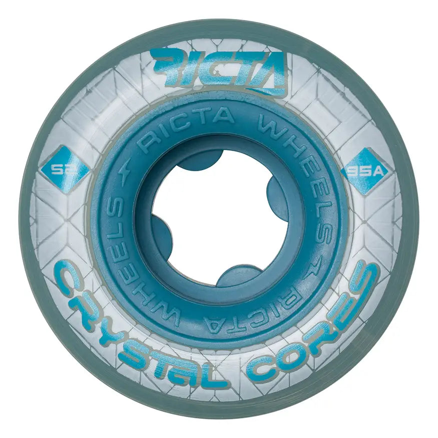 Custom Skateboard Wheels for Professional-Level Slide Control-Ricta Crystal Cores 95a Skateboard Wheels