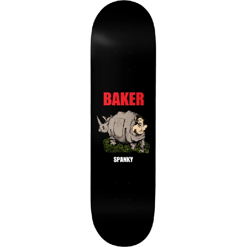 Custom Skateboard Deck with Extra-Wide Profile for Better Balance-Baker Spanky Shikaka 8.25 - Skateboard Deck