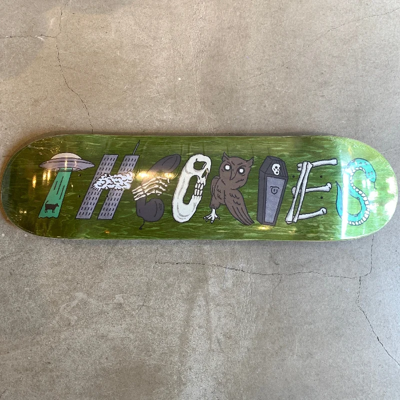 Custom Skateboard Deck for Riders Seeking Custom Graphics-[THEORIES] SYMBOLS DECK - 8.25”