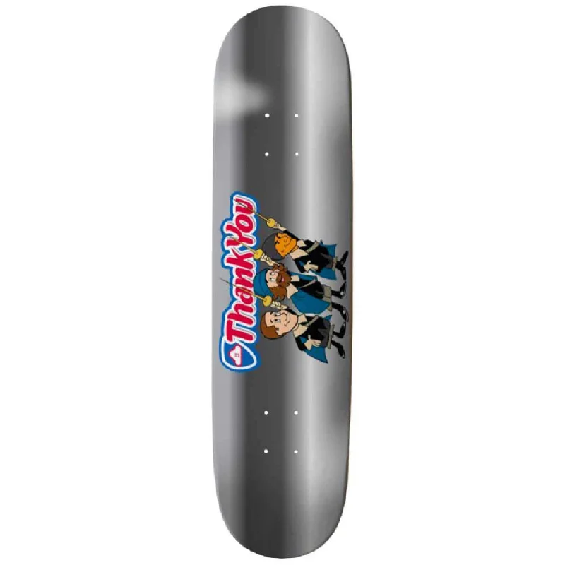 Custom Skateboard Deck with Professional Riding Features-Thank You Musketeers 8.25 - Skateboard Deck