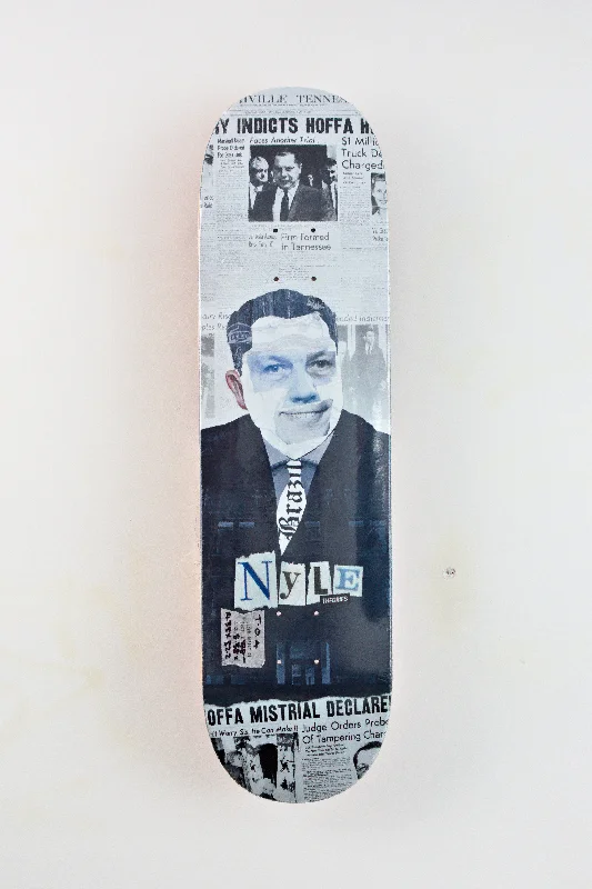 Custom Skateboard Deck for All-Around Skating-Theories Of Atlantis - Nyle Lovett 'Hoffa' Skateboard Deck - 8.38 x 31.95 x 14.25