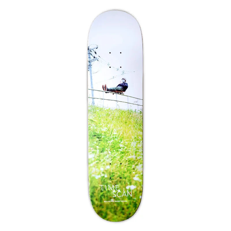 Custom Skateboard Deck for Smooth Flowing Tricks-[TIMESCAN] GOU MIYAGI GUEST BOARD - 8.5" x 32.188"