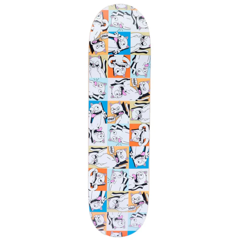 Custom Skateboard Deck with Advanced Grip Design-RIPNDIP Frustration 8.5 - Skateboard Deck