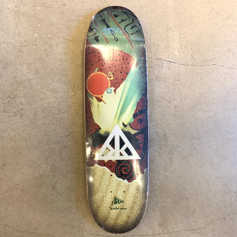 Custom Skateboard Deck for Park and Street Mastery-[KAONKA] Egyptian myth series Yusuke Takazawa 照ｽ神 - 8.5”(Football shape)