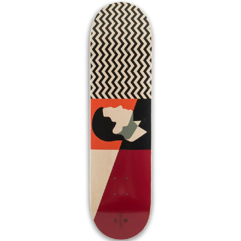 Custom Skateboard Deck with Low to Medium Concave-Habitat Twin Peaks Agent Cooper 8.0 - Skateboard Deck