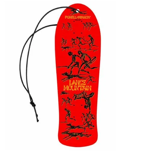 Custom Skateboard Deck with Smooth Tail and Nose-*LIMITED* Powell Peralta Bones Brigade Series 15 LANCE MOUNTAIN Air Freshener