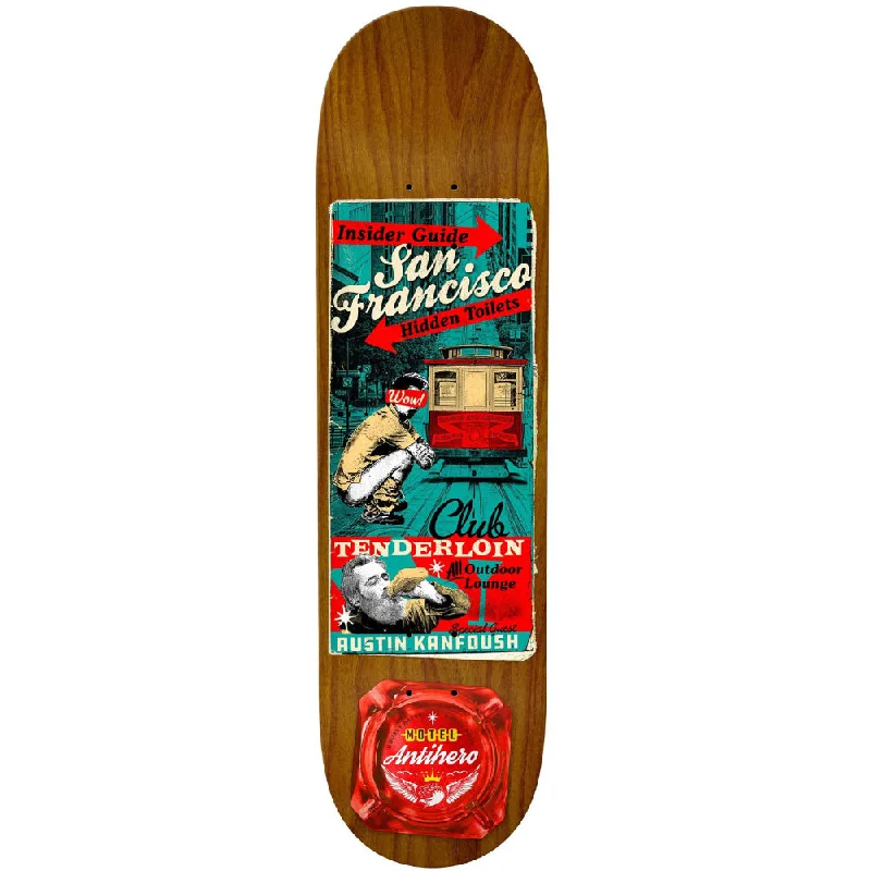 Custom Skateboard Deck with Perfect Edge for Smooth Ride-Antihero Kanfoush Motel 18 8.12 - Skateboard Deck