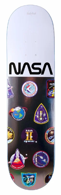 Custom Skateboard Deck for Pro-Level Slalom Riding-Habitat Nasa Logo Array 8.0 - Skateboard Deck