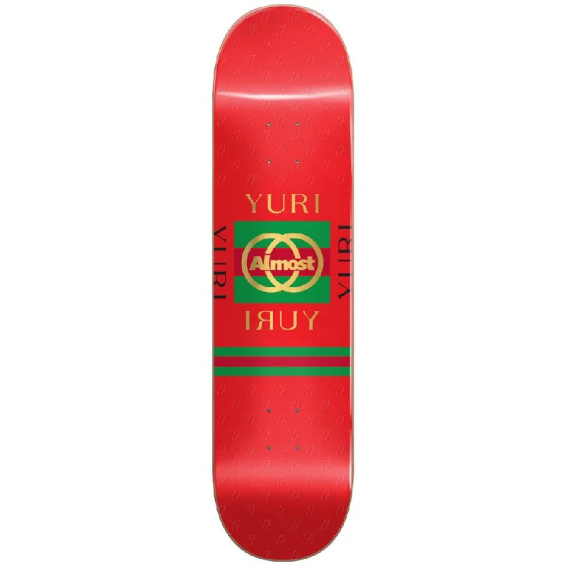 Custom Skateboard Deck with Tail and Nose Concave-Almost Runway Yuri R7 8.125 - Skateboard Deck