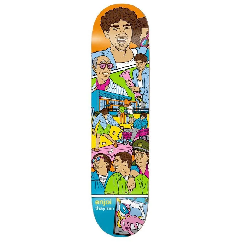 Custom Skateboard Deck for Enhanced Flick and Spin Tricks-Enjoi Thaynan Weekend At Louies R7 8.5 - Skateboard Deck