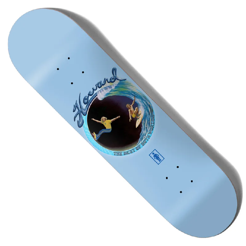 Custom Skateboard Deck for Longboarding-Girl Rick Howard Best of Both Worlds Deck