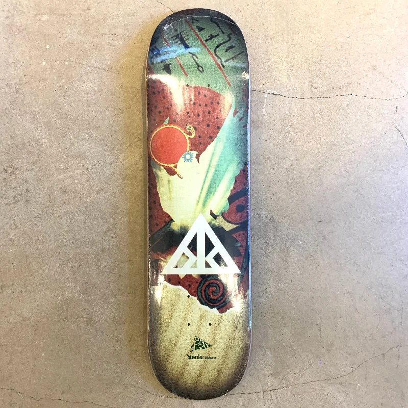 Custom Skateboard Deck for Skateboard Racing Competitions-[KAONKA] Egyptian myth series Yusuke Takazawa 照ｽ神 - 8.0”