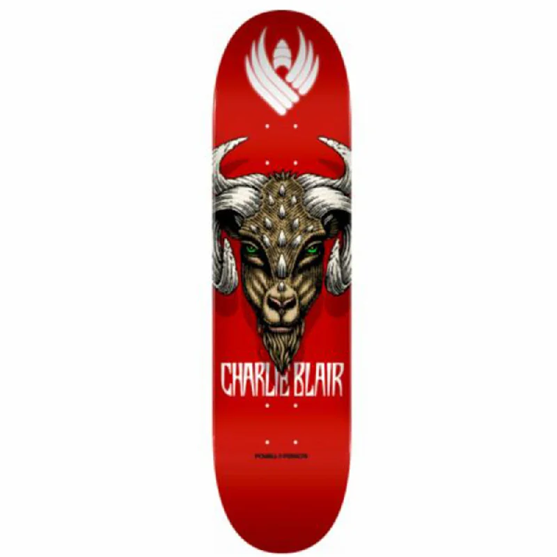 Custom Skateboard Deck with Rounded Corners for Safety-Powell Peralta Blair Goat 8.25 - Skateboard Deck