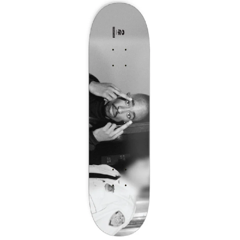 Custom Skateboard Deck for Maximum Carving Control-Primitive Tupac Icon 8.125 Black And White - Skateboard Deck