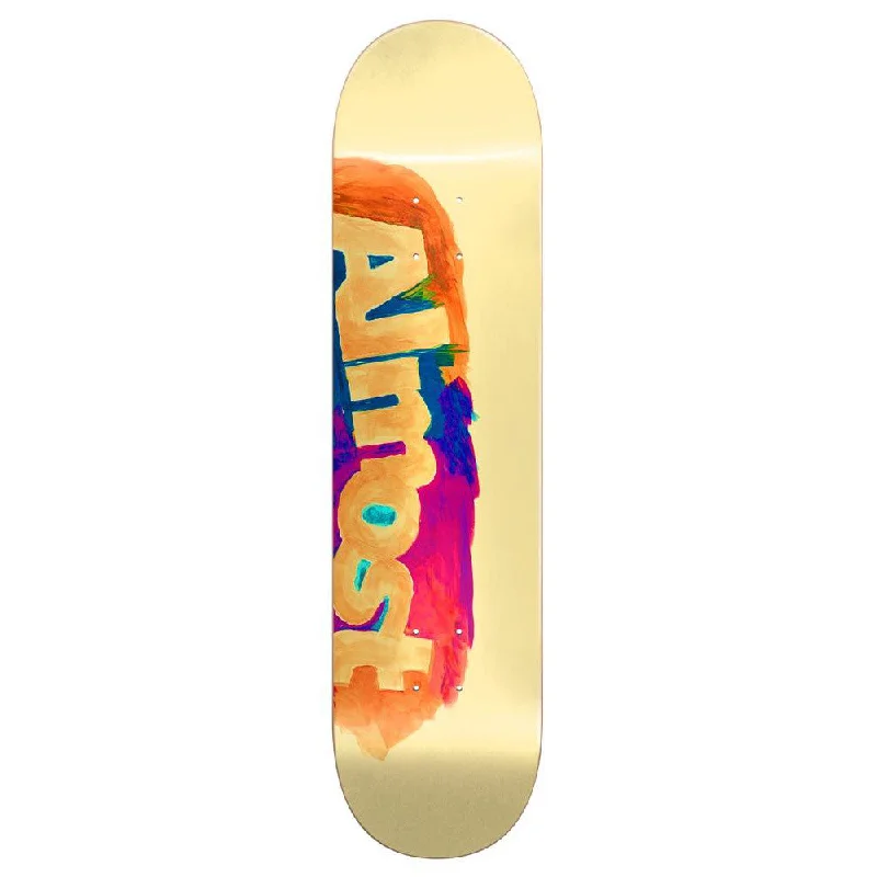 Custom Skateboard Deck for High-Impact Jumps and Drops-Almost Side Smudge Cream 8.25 - Skateboard Deck