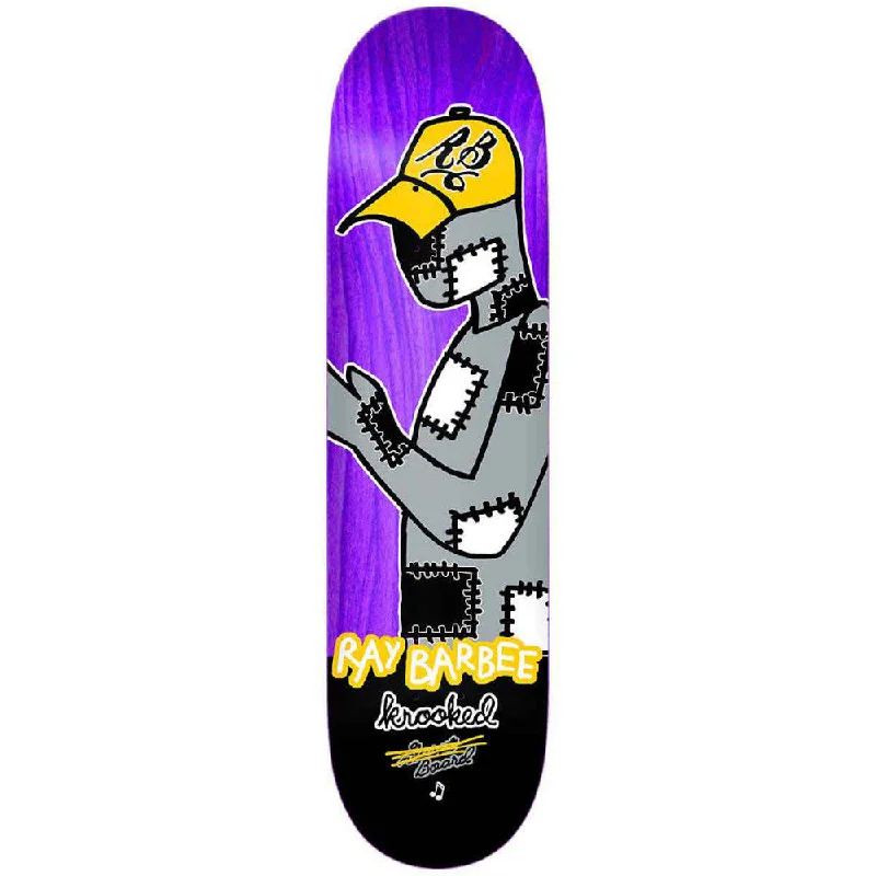 Custom Skateboard Deck for Downhill Racing-Krooked Barbee Redux 8.25 - Skateboard Deck