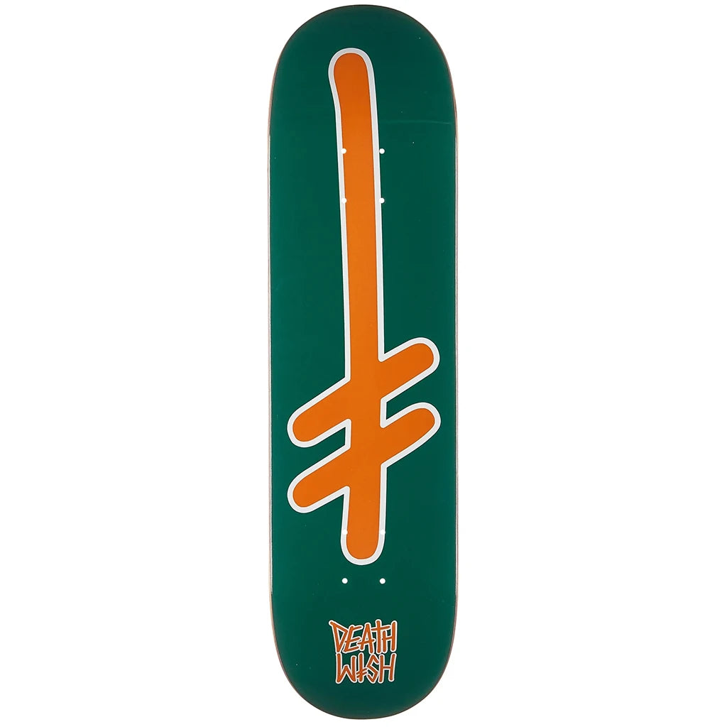 Custom Skateboard Deck for Longboarding-Deathwish Skateboards University Gang Logo Deck 8.25