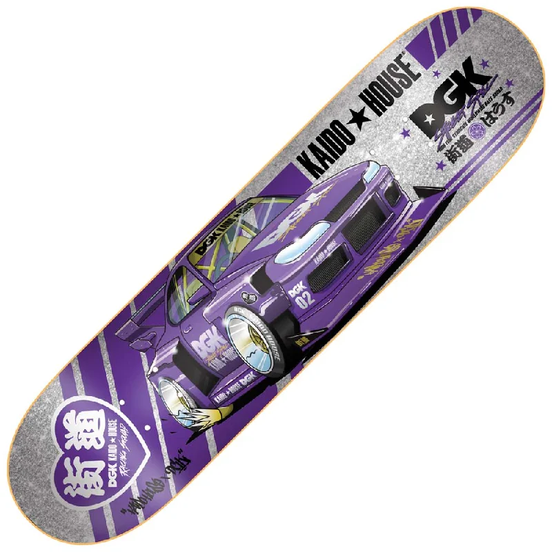 Custom Skateboard Deck with Impact-Resistant Material-DGK x Kaido House Roulette Racer Deck 8.25"