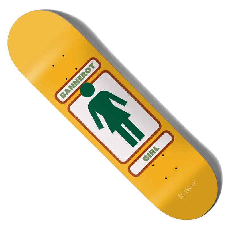 Custom Skateboard Deck for Large Feet-Girl Simon Bannerot 93 Naturals Deck