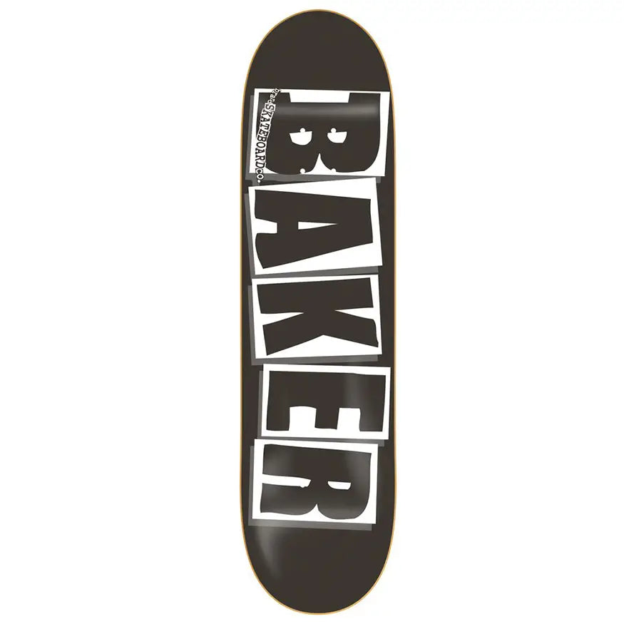 Custom Skateboard Deck with Raised Nose for Better Control-Baker Skateboards Brand Logo Deck 8.12