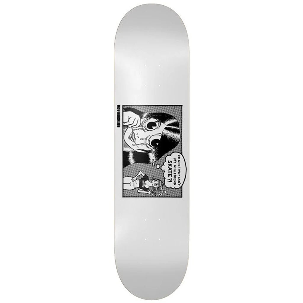 Custom Skateboard Deck with Extra-Thick Construction for Strength-Toy Machine Skateboards x Thrasher Magazine Girlfriend Deck 8.25