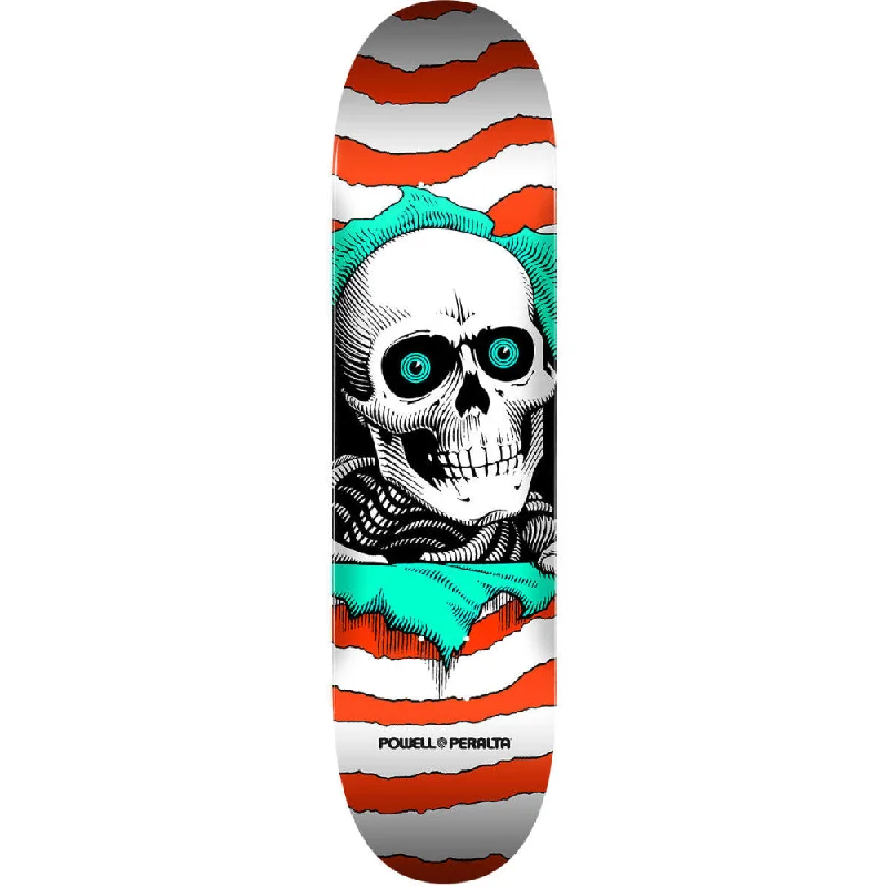 Custom Skateboard Deck for Park and Street Mastery-Powell Peralta Ripper One Off Orange 7.0 - Skateboard Deck