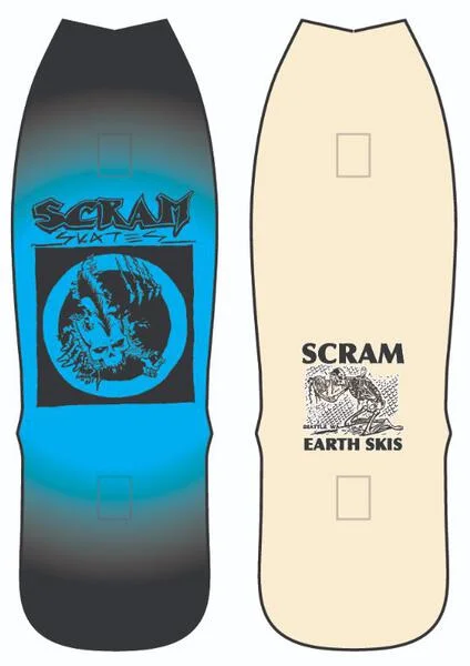 Custom Skateboard Deck for Skateboard Racing Competitions-Scram Citizen Fish V3 Deck 10.125