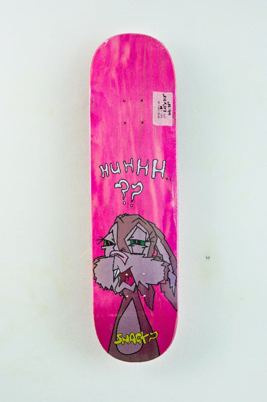 Custom Skateboard Deck for Advanced Trick Performance-Snack Skateboards - Buns Skateboard Deck - 8.25