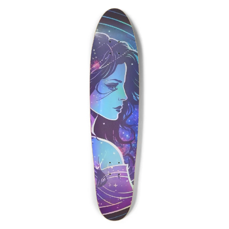 Custom Skateboard Deck with Firm Grip for Hard Landings-Custom Longboard - My Love