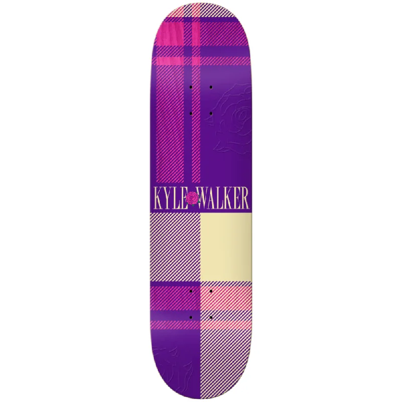 Custom Skateboard Deck with Extra-Wide Width for Stability-Real Kyle Walker Highlander 8.06 (Slight Warp)- Skateboard Deck