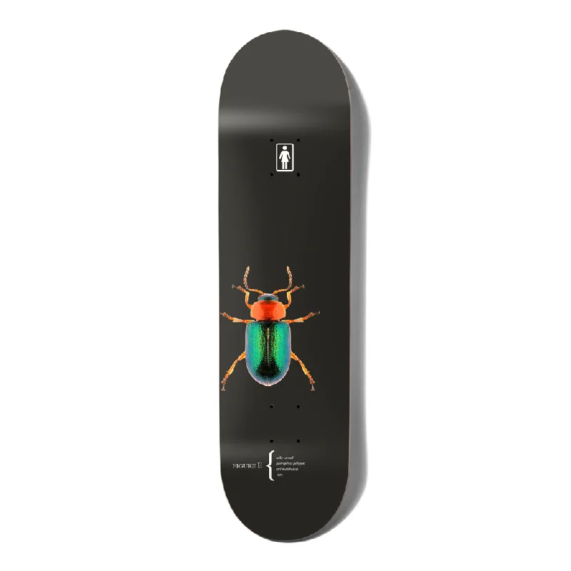 Custom Skateboard Deck for Skateboard Racing Competitions-Girl Carroll Beetles V2 8.125 - Skateboard Deck