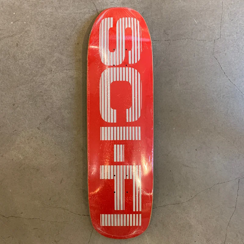 Custom Skateboard Deck with Smooth Tail and Nose-[SCI-FI FANTASY] TEAM MODEL HIGH GLOSS LOGO - 9.0”