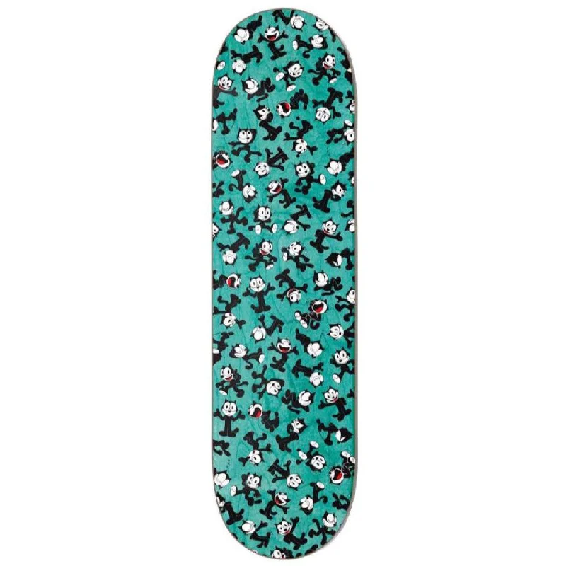 Custom Skateboard Deck for Smooth and Seamless Trick Execution-Darkstar Felix Patern Teal 7.75 - Skateboard Deck