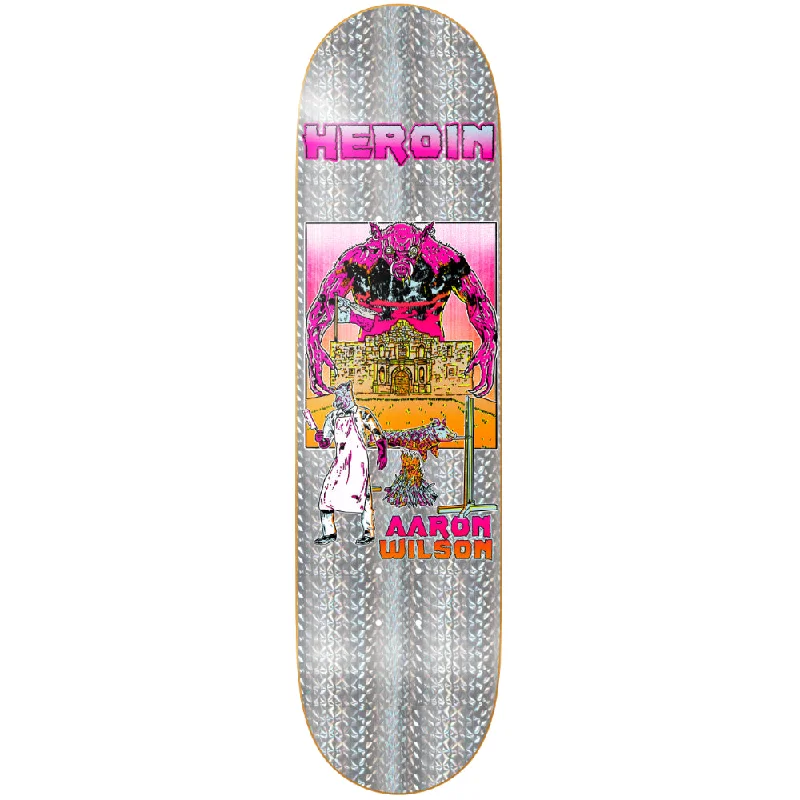 Custom Skateboard Deck for Customizable Flexibility-Heroin Hellscape Wilson 8.5 - Skateboard Deck