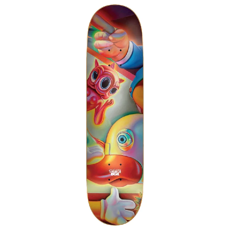 Custom Skateboard Deck for Quick and Precise Turns-DGK X Ron English Deck - Skateboard Deck