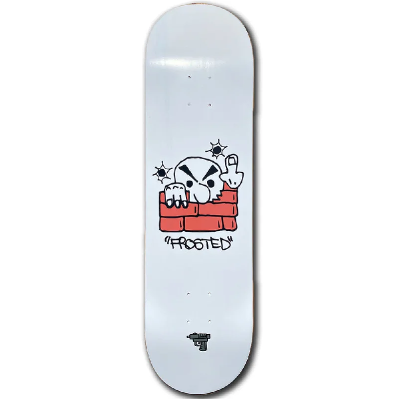 Custom Skateboard Deck with Non-Slip Grip for Stability-Frosted Missed Shot 8.25 - Skateboard Deck