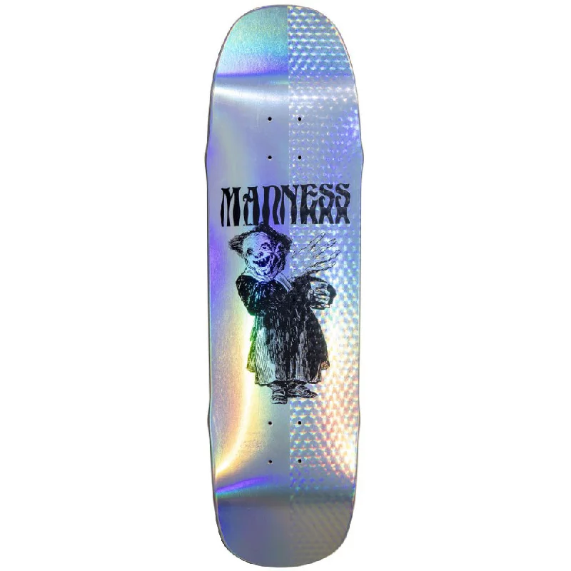 Custom Skateboard Deck with High-Traction Grip-Madness Back Hand R7 Holographic 8.5 - Skateboard Deck