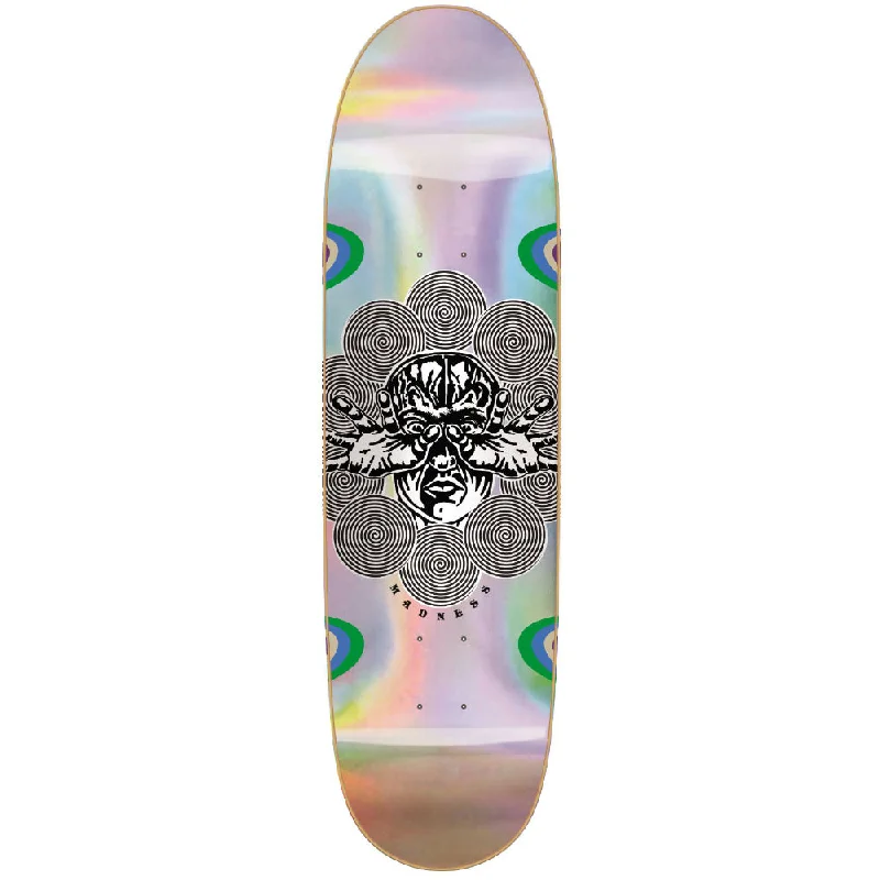 Custom Skateboard Deck with Enhanced Shock Absorption-Madness Manipulate R7 Holographic 9.0 - Skateboard Deck