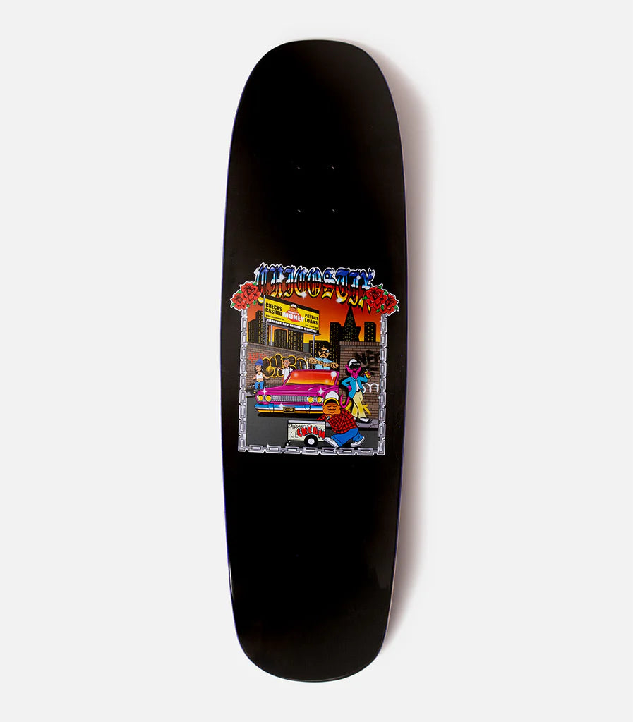 Custom Skateboard Deck for Street and Park Performance-[Chico Stix] CHICO “LOW RIDER” 90’s SHAPE - 8.8”