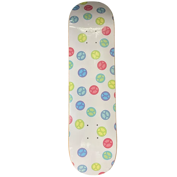 Custom Skateboard Deck with Ultra-Durable Wood Laminates-Hadden - Fruit Loops 8.25" Skateboard Deck