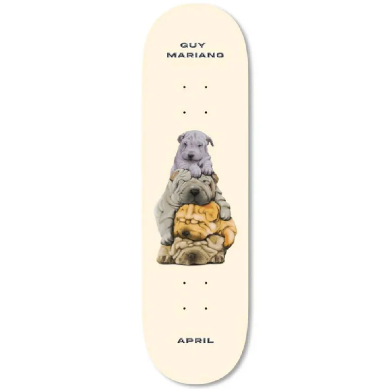 Custom Skateboard Deck for Pro Skateboarders-April Guy Mariano The Dogs 8.38 - Skateboard Deck