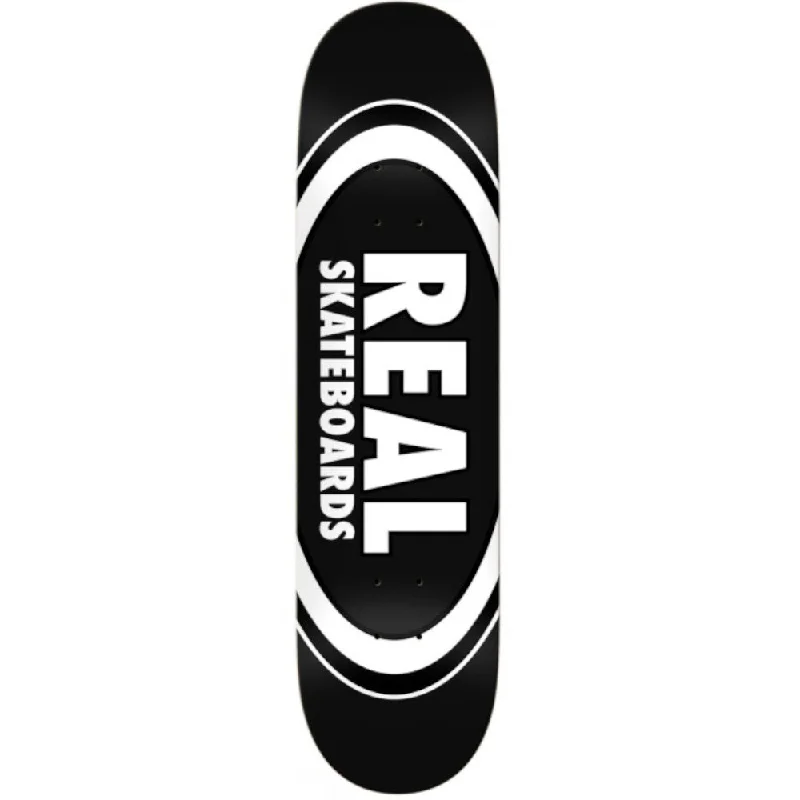 Custom Skateboard Deck for Large Feet-Real Team Classic Ovals 8.25 - Skateboard Deck