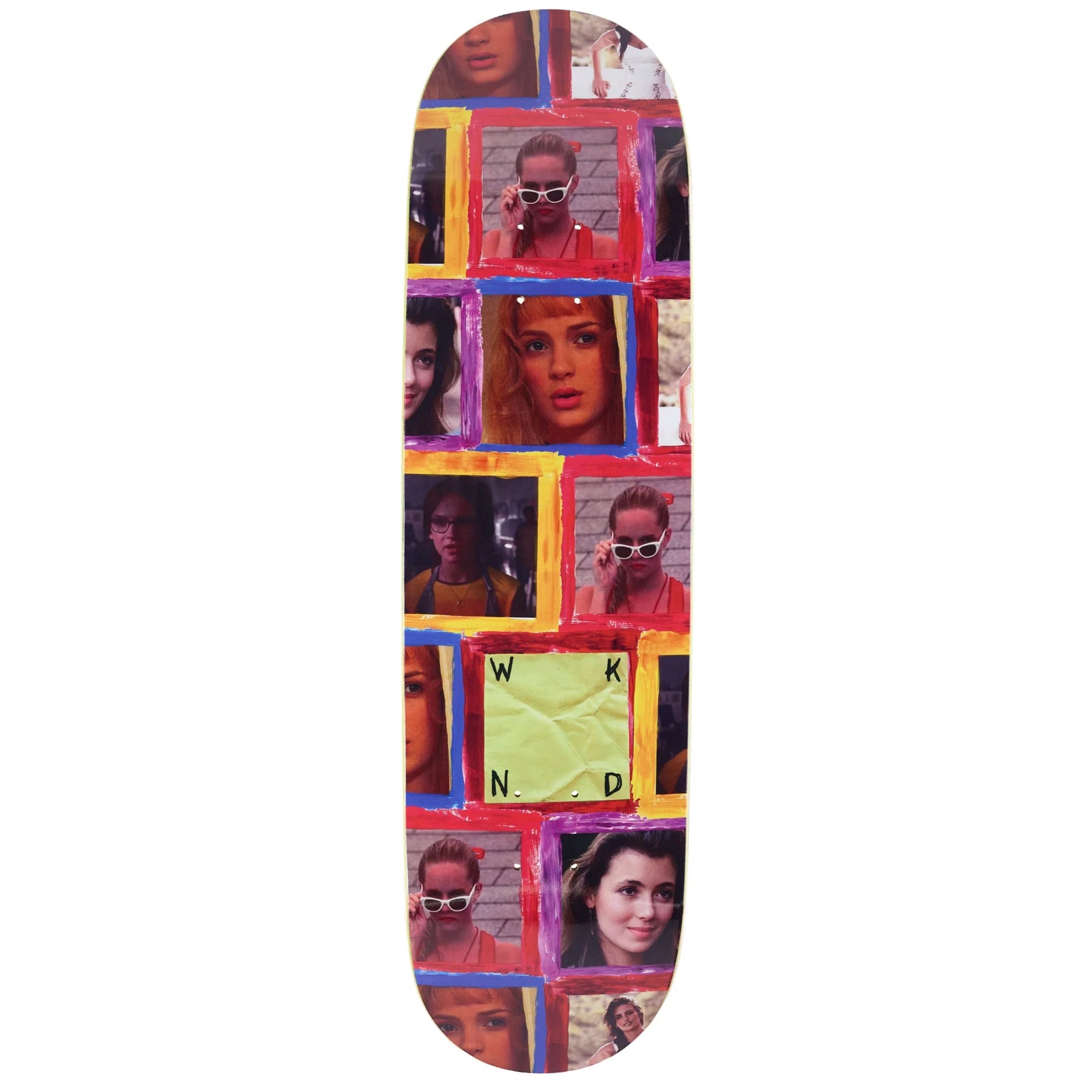 Custom Skateboard Deck with Resilient Grip for Perfect Landing-[WKND] "Girls Of Yore" - 8.25"