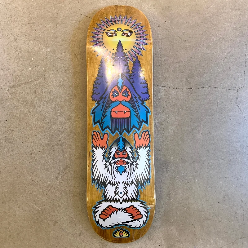 Custom Skateboard Deck with Smooth Edges for Comfortable Grabs-[BIGFOOT] "SUNSET" DECK - 8.75"