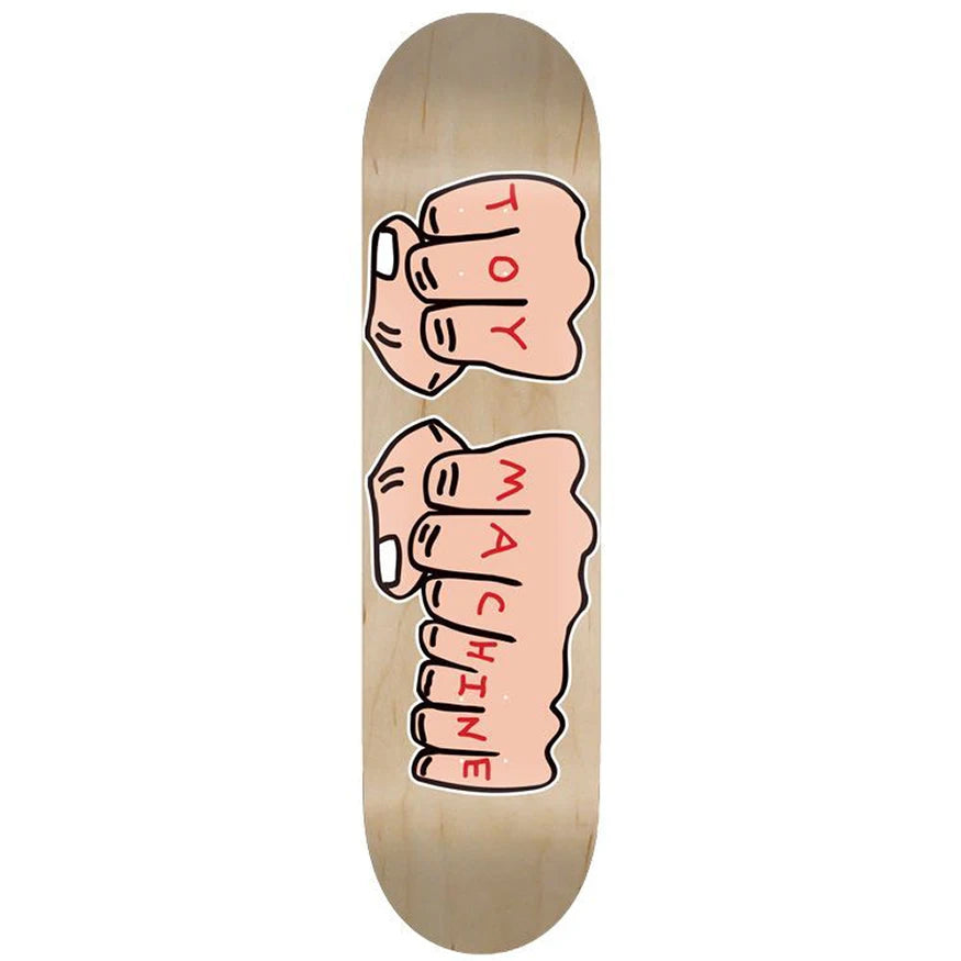 Custom Skateboard Deck with Specialized Tail Design-Toy Machine Skateboards Fists Deck 8.38