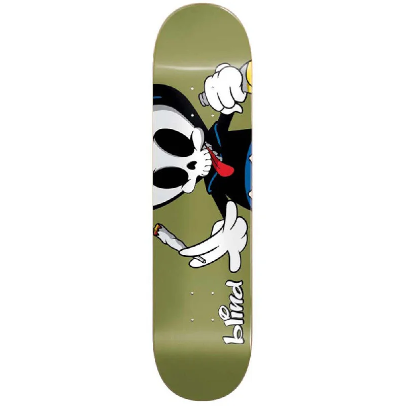 Custom Skateboard Deck with Impact-Resistant Material-Blind Maxham Reaper Character R7 8.375 - Skateboard Deck