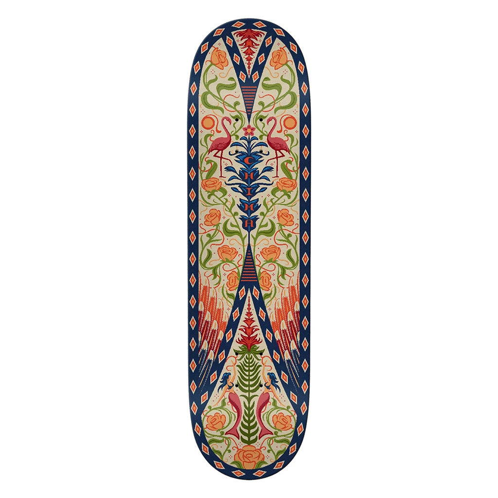 Custom Skateboard Deck for Aggressive Street Tricks-Real Skateboards Chima Woven Deck 8.5